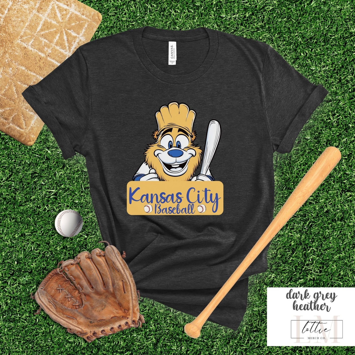 Kansas City Baseball Mascot T-Shirt