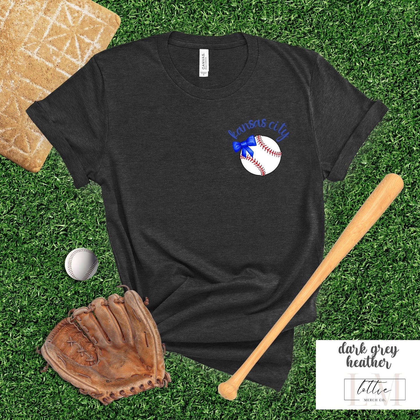 Kansas City Baseball Pocket Design T-Shirt
