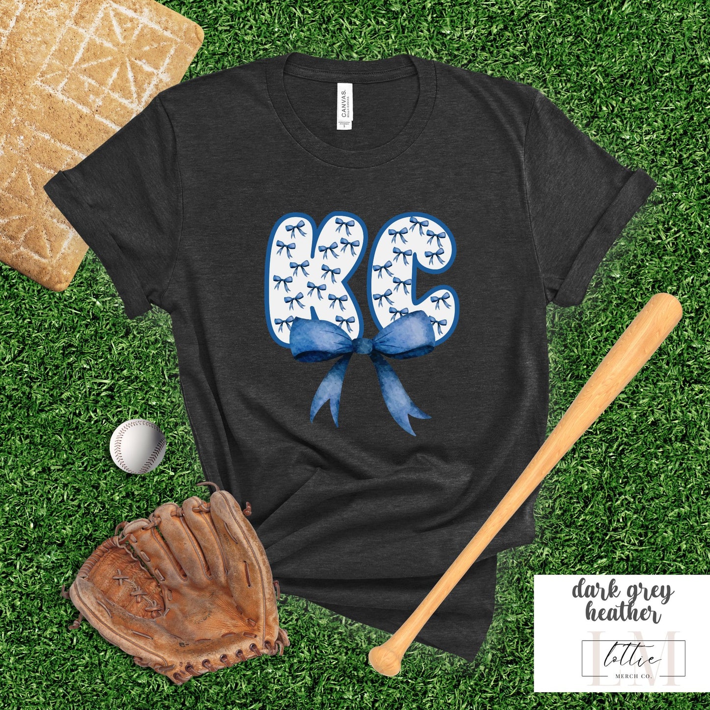 KC Bow Baseball T-Shirt