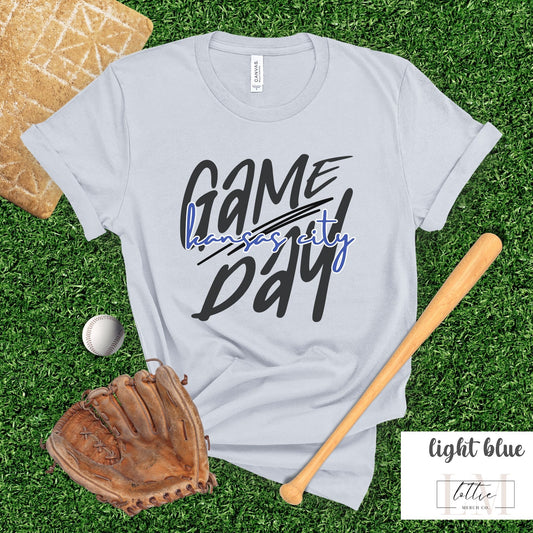 Kansas City Game Day Baseball Shirt