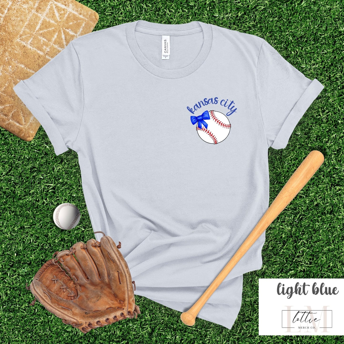 Kansas City Baseball Pocket Design T-Shirt