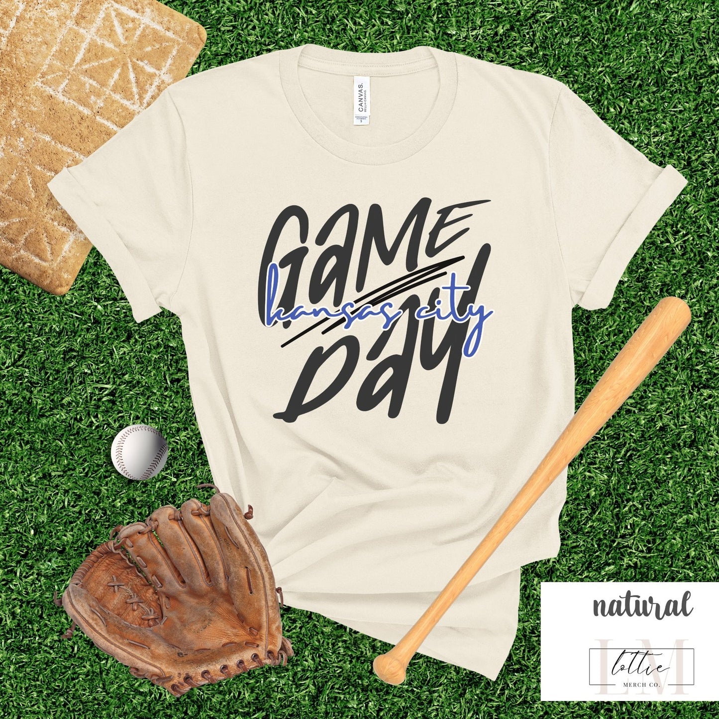 Kansas City Game Day Baseball Shirt
