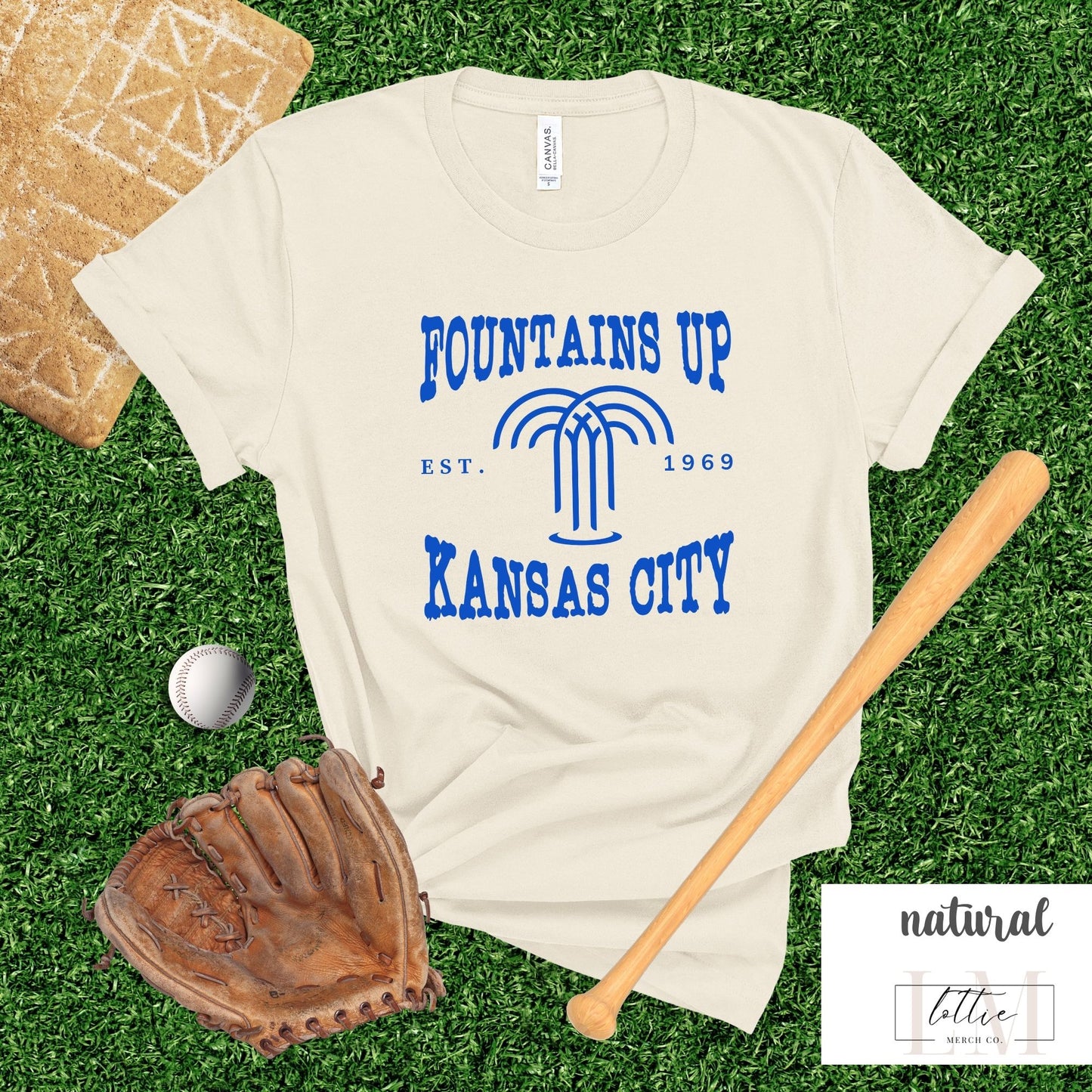 Fountains Up Kansas City Baseball Women's Shirt
