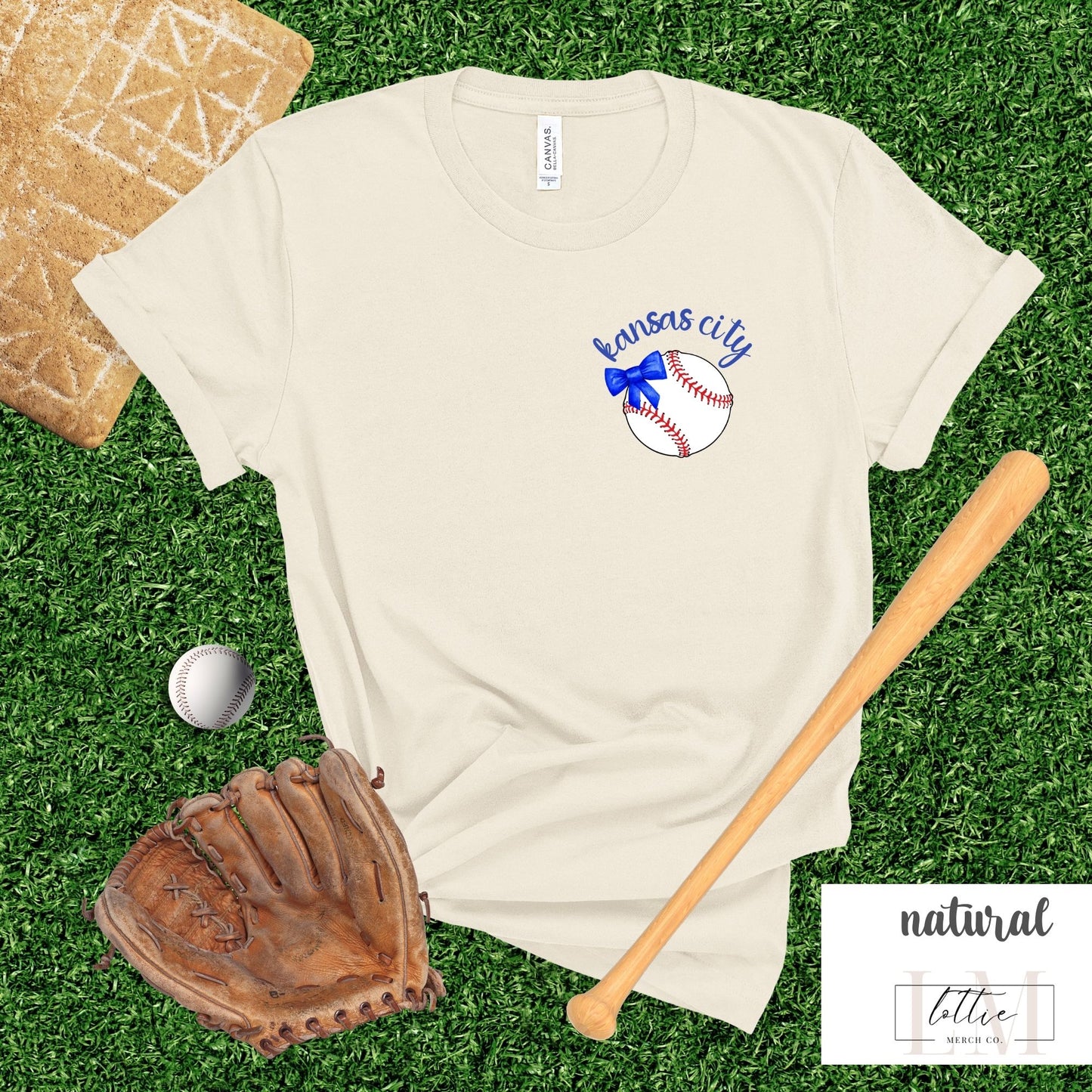 Kansas City Baseball Pocket Design T-Shirt