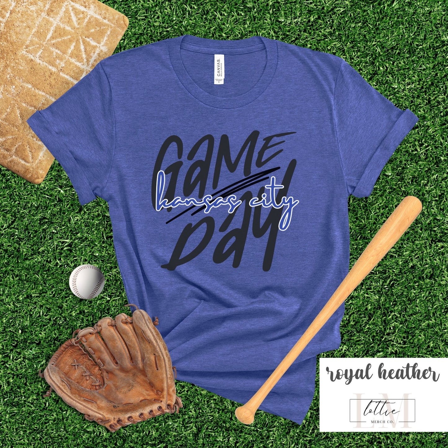 Kansas City Game Day Baseball Shirt