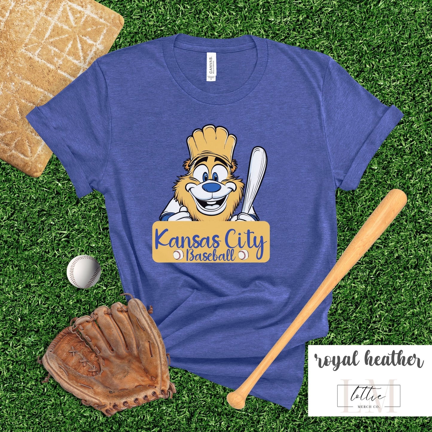 Kansas City Baseball Mascot T-Shirt