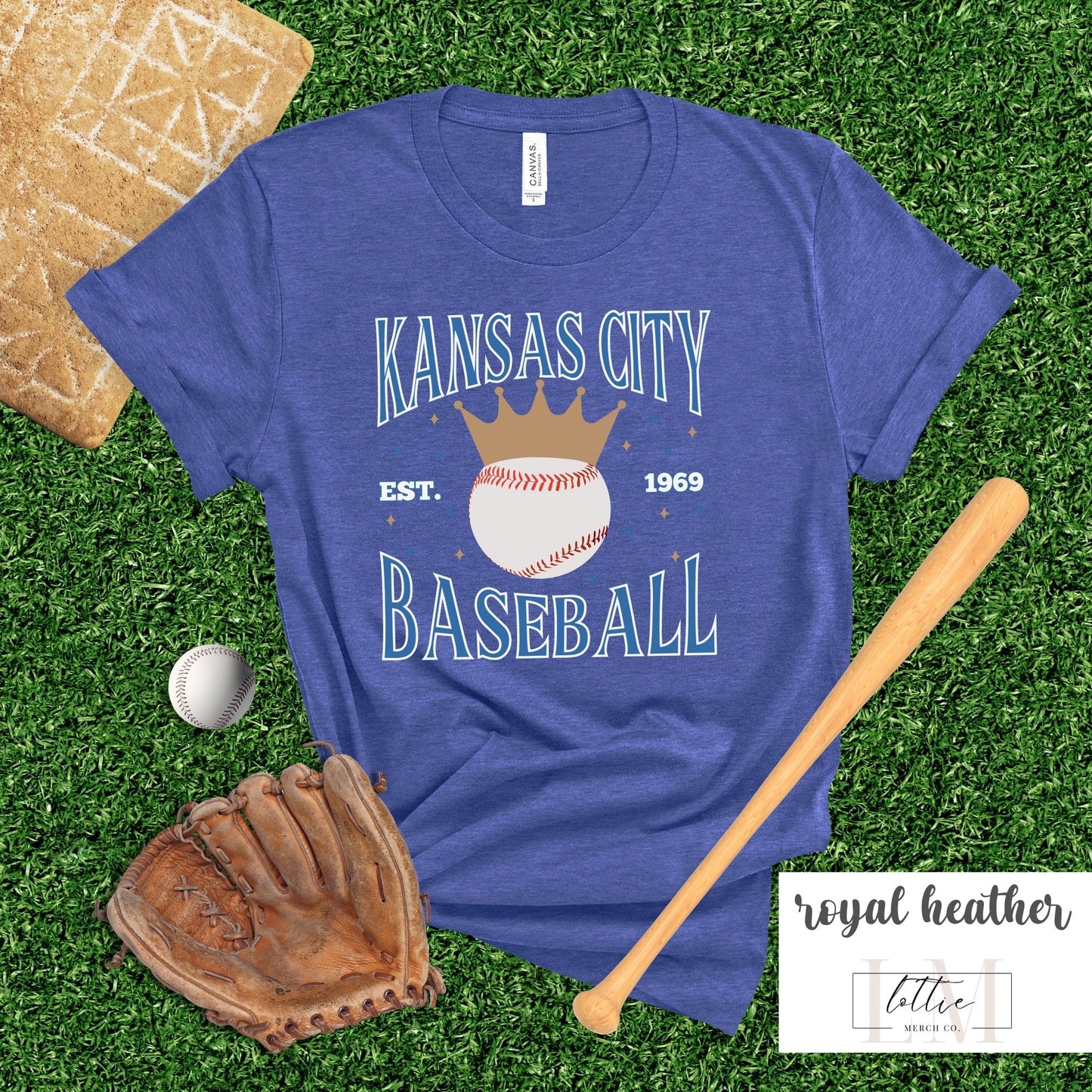 Kansas City Crown Baseball Shirt