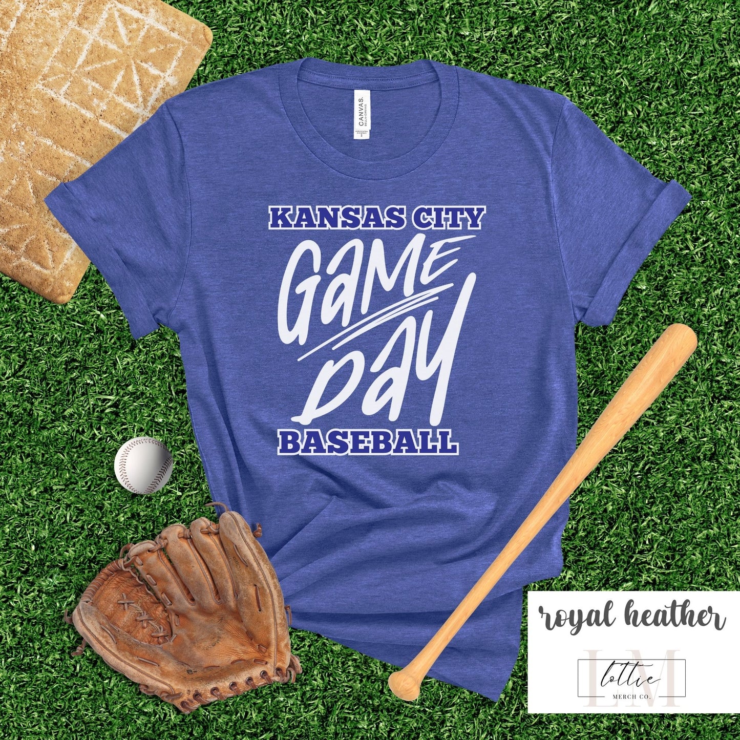 Kansas City GAMEDAY Baseball Shirt
