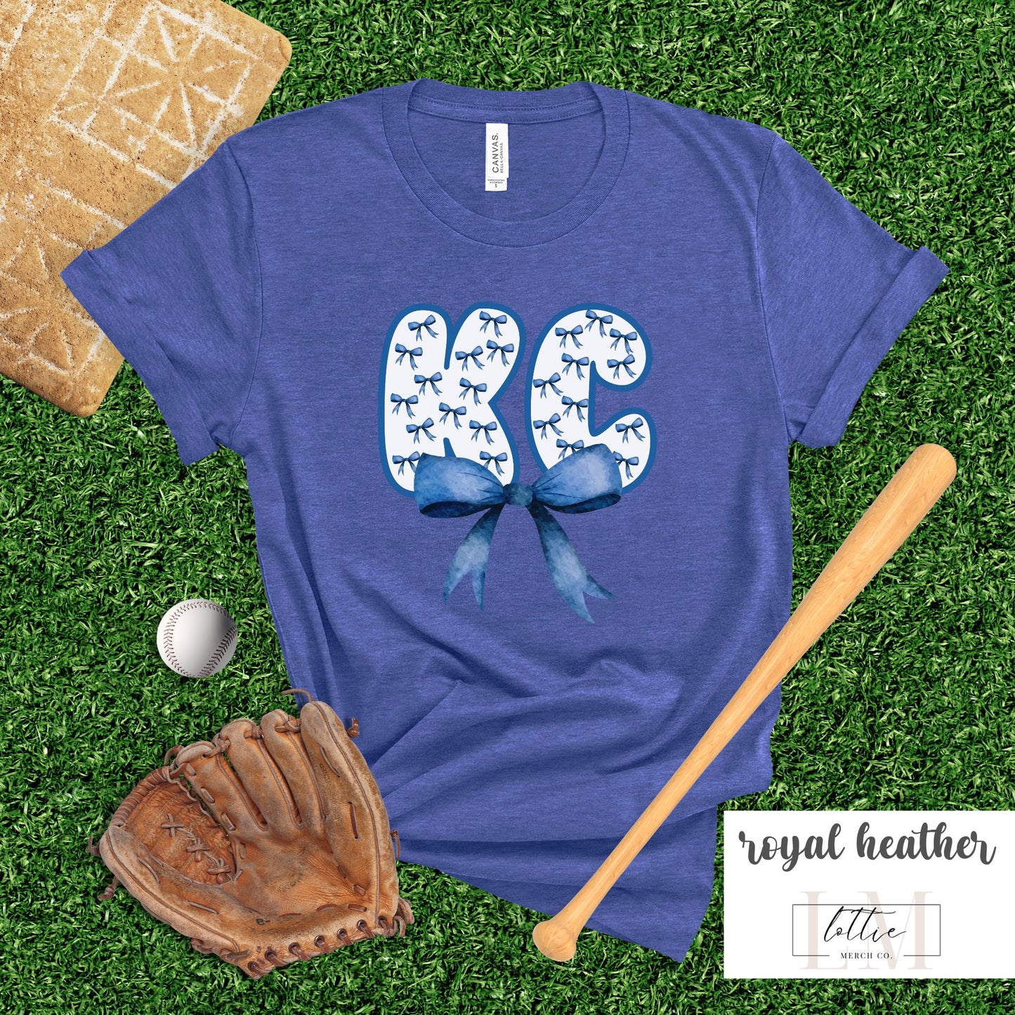 KC Bow Baseball T-Shirt