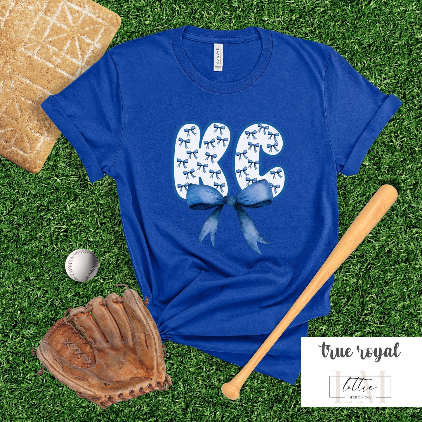 KC Bow Baseball T-Shirt
