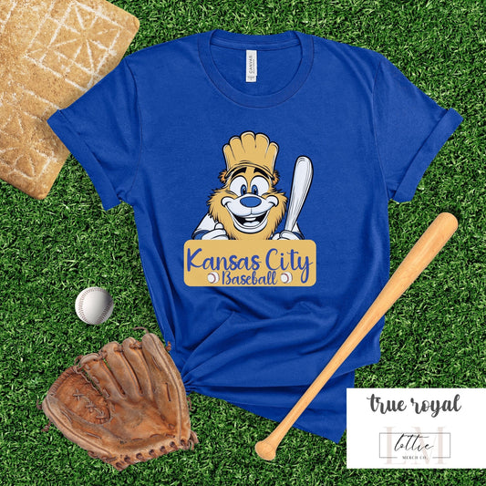 Kansas City Baseball Mascot T-Shirt
