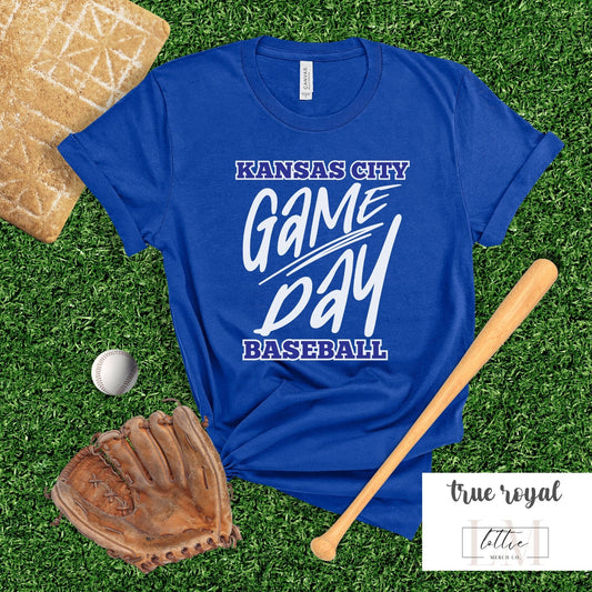 Kansas City GAMEDAY Baseball Shirt