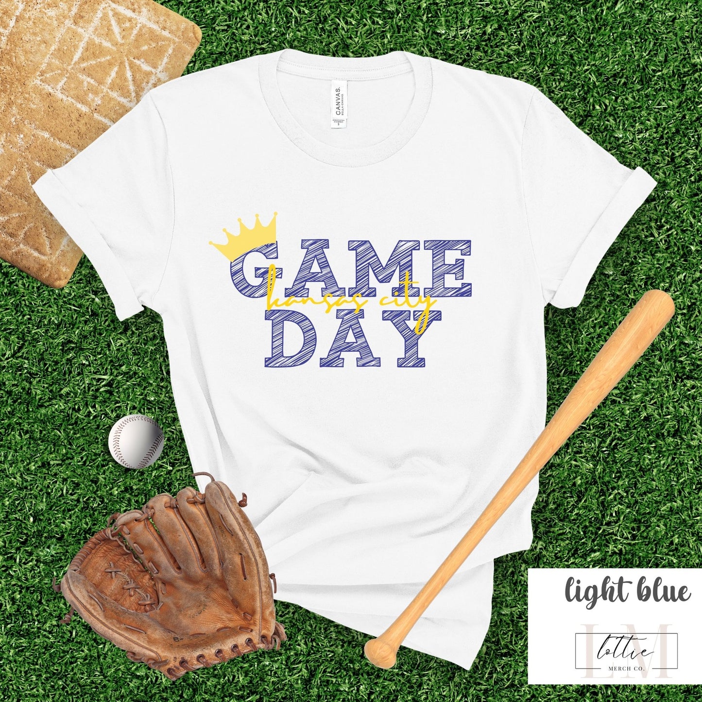 Game Day Kansas City Baseball Tee