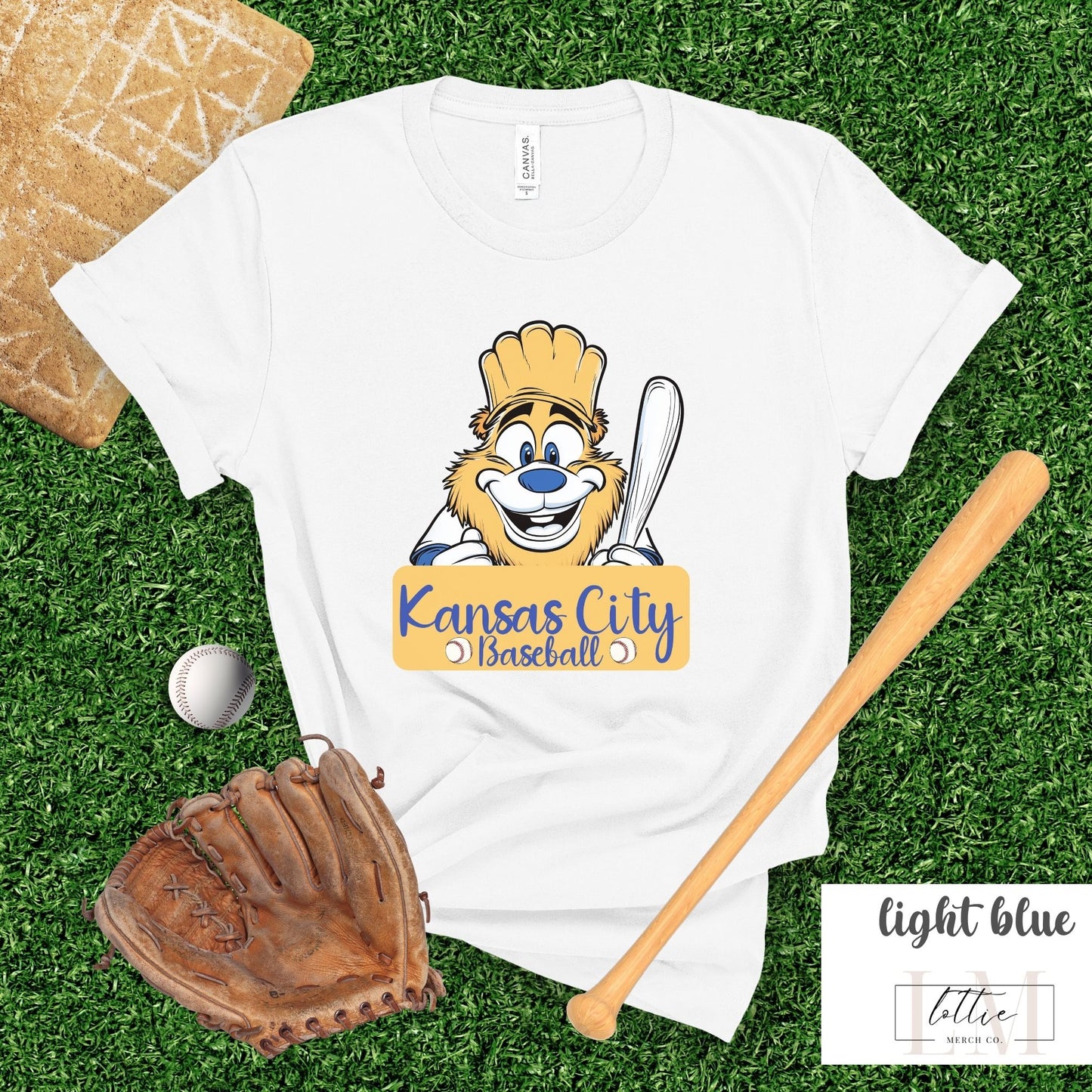 Kansas City Baseball Mascot T-Shirt