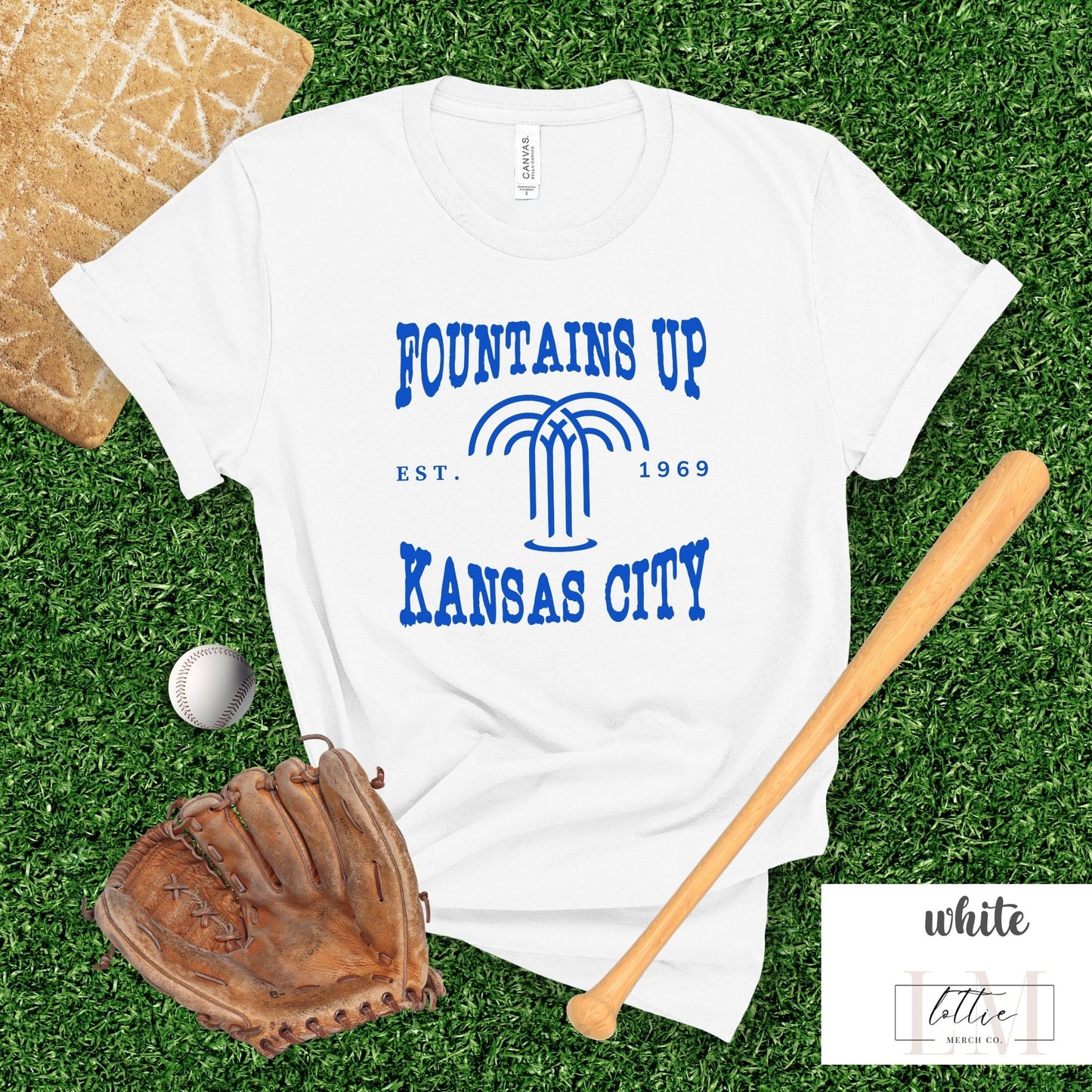 Fountains Up Kansas City Baseball Women's Shirt