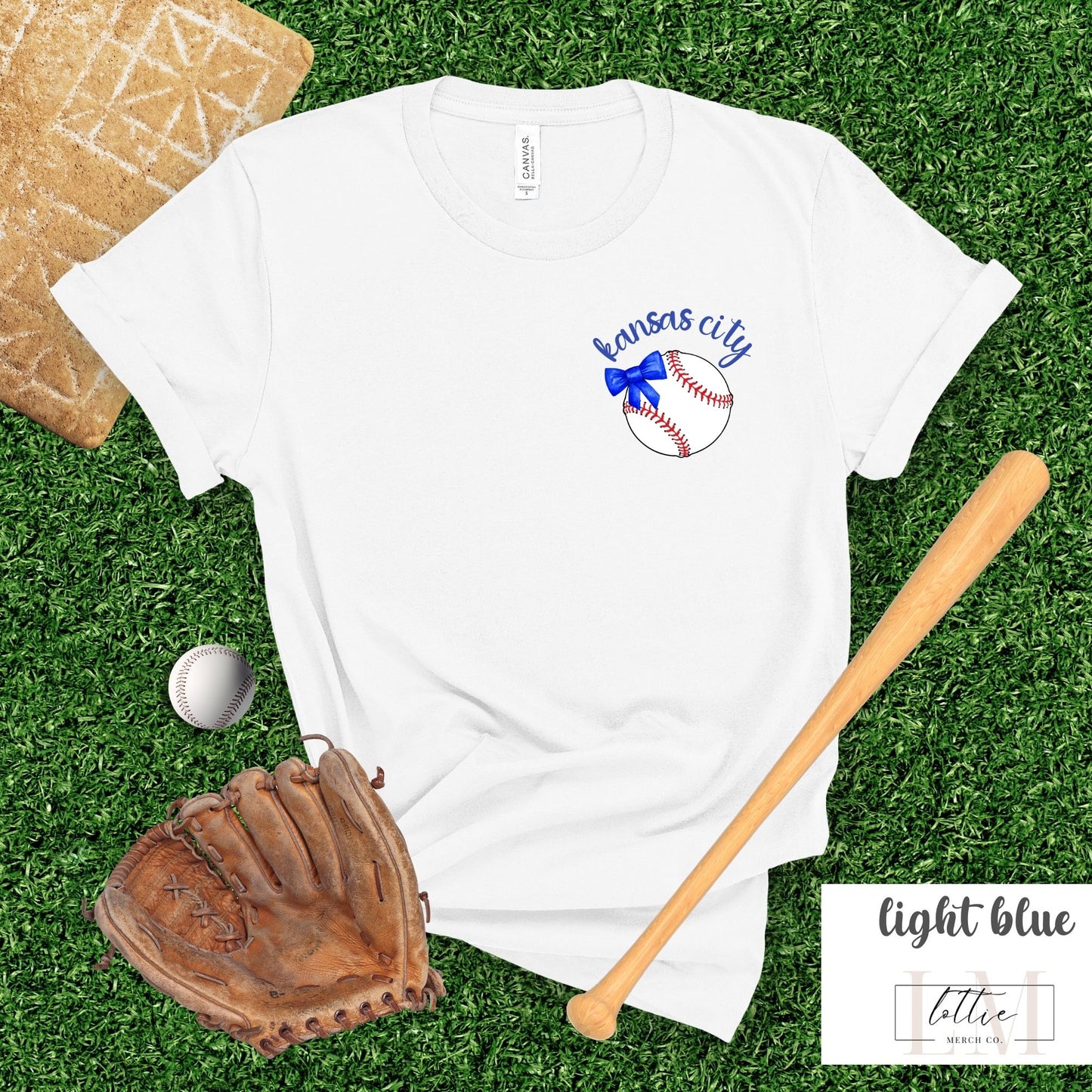 Kansas City Baseball Pocket Design T-Shirt