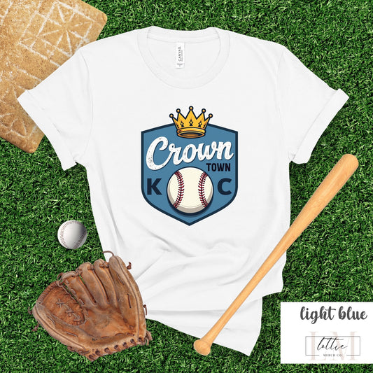 Kansas City KC Crown Town Baseball T-Shirt