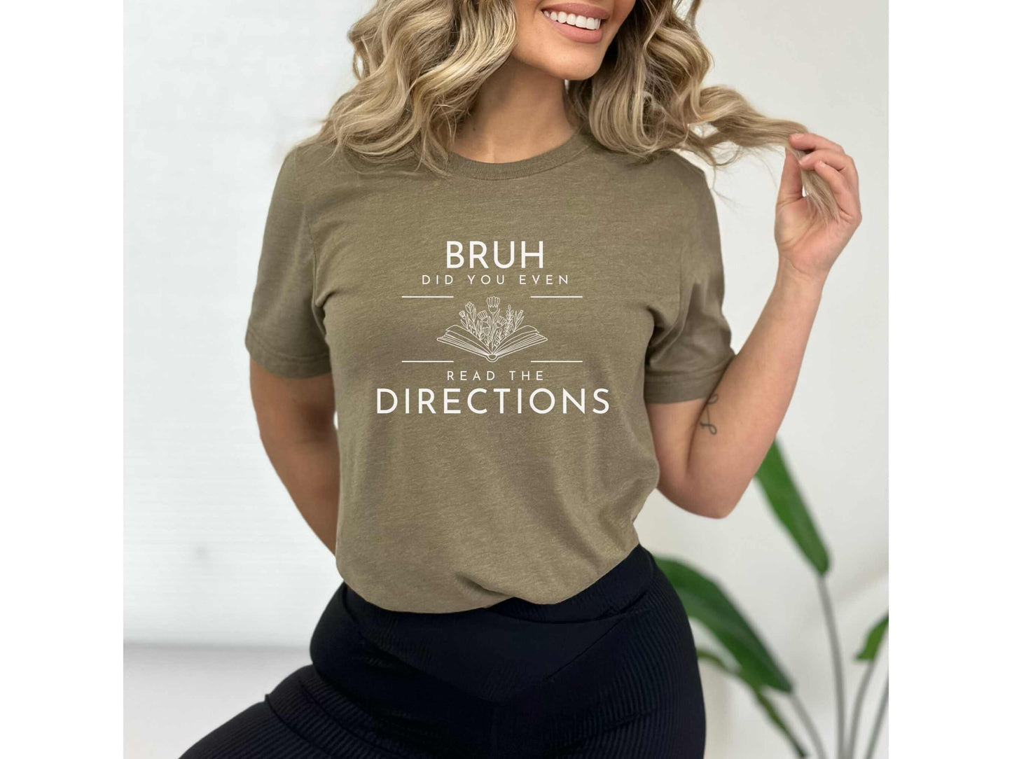 BRUH Did You Even Read The Directions, Teacher Shirt, Funny Teacher Tshirt, Back to School Shirt, Book Shirt, Cool Teacher Tee, Mom Teacher