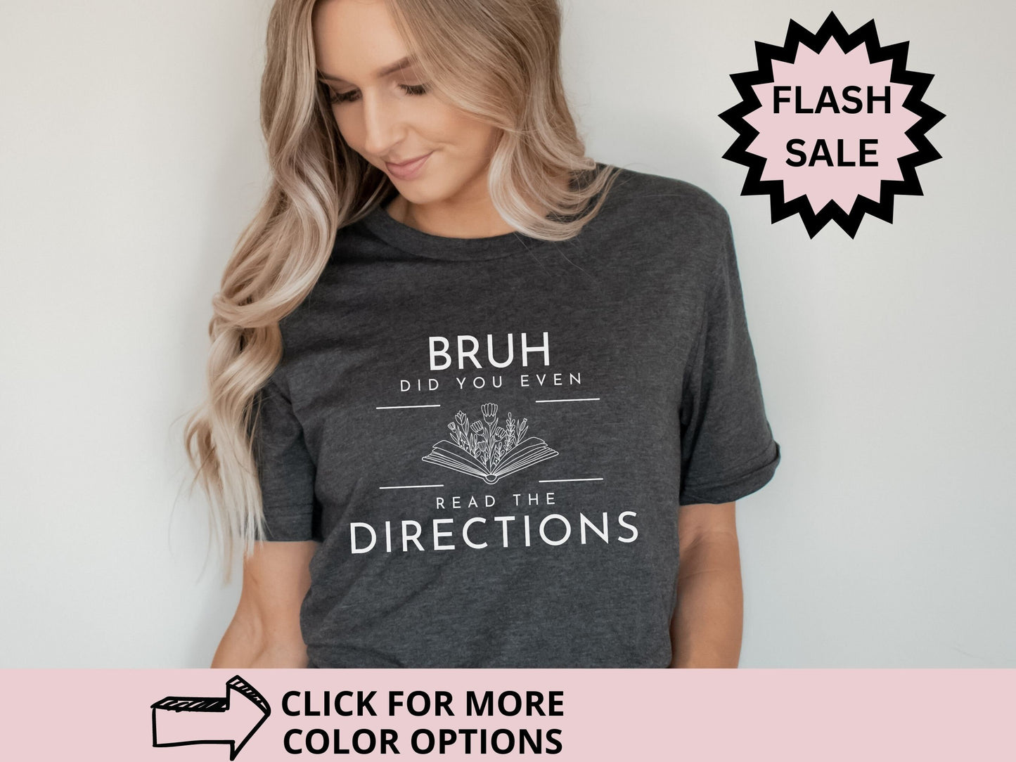 BRUH Did You Even Read The Directions, Teacher Shirt, Funny Teacher Tshirt, Back to School Shirt, Book Shirt, Cool Teacher Tee, Mom Teacher