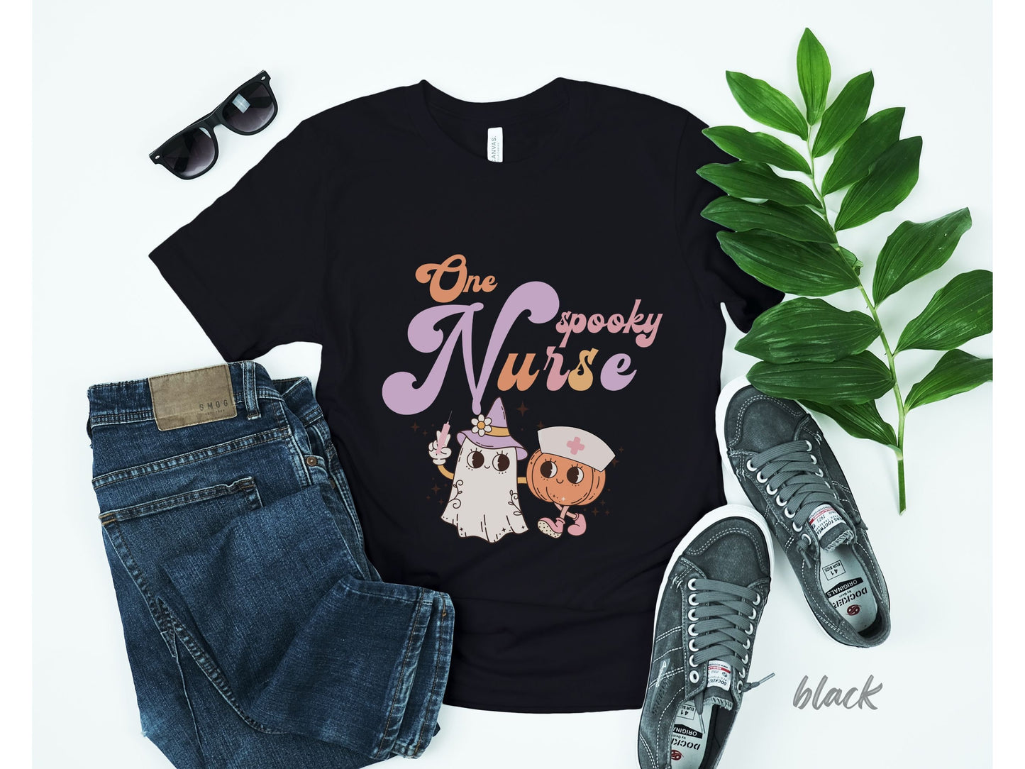 One Spooky Nurse Halloween shirt | In My Spooky Nurse Era | Spooky NICU Nurse Ghost | Gift For Nurse | Halloween Nurse Tee Nurse Fall Shirt