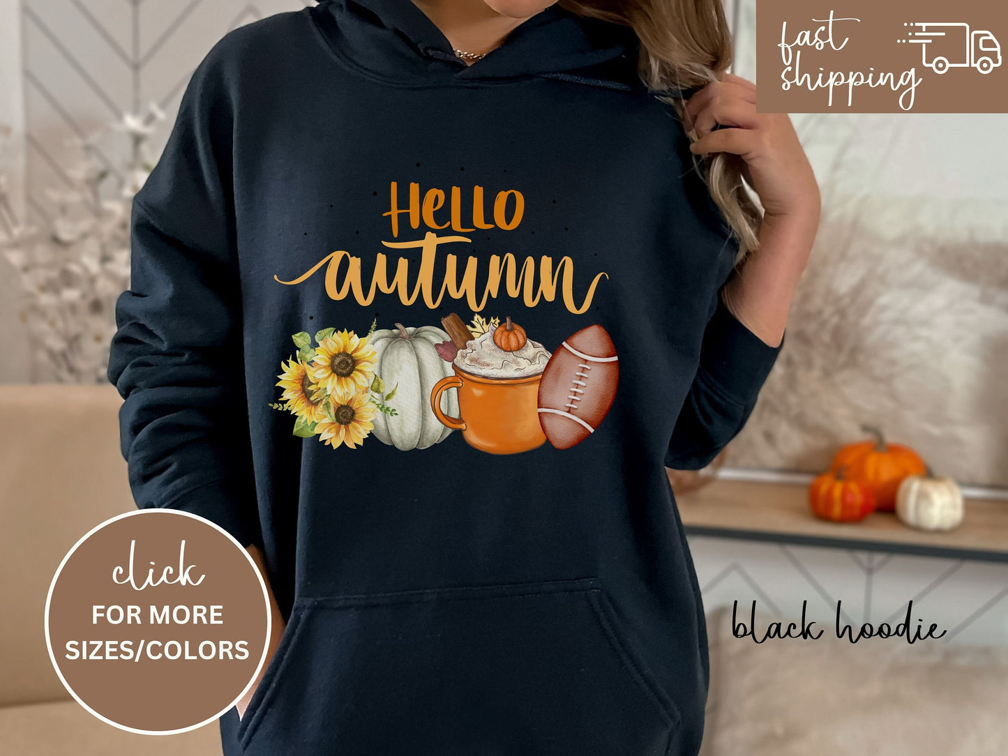 Fall Football Hoodie, Pumpkin Patch Shirt, Autumn Shirt, Womens Halloween Shirt, Fall Graphic Tee, Fall Coffee Latte, Halloween Party Tee