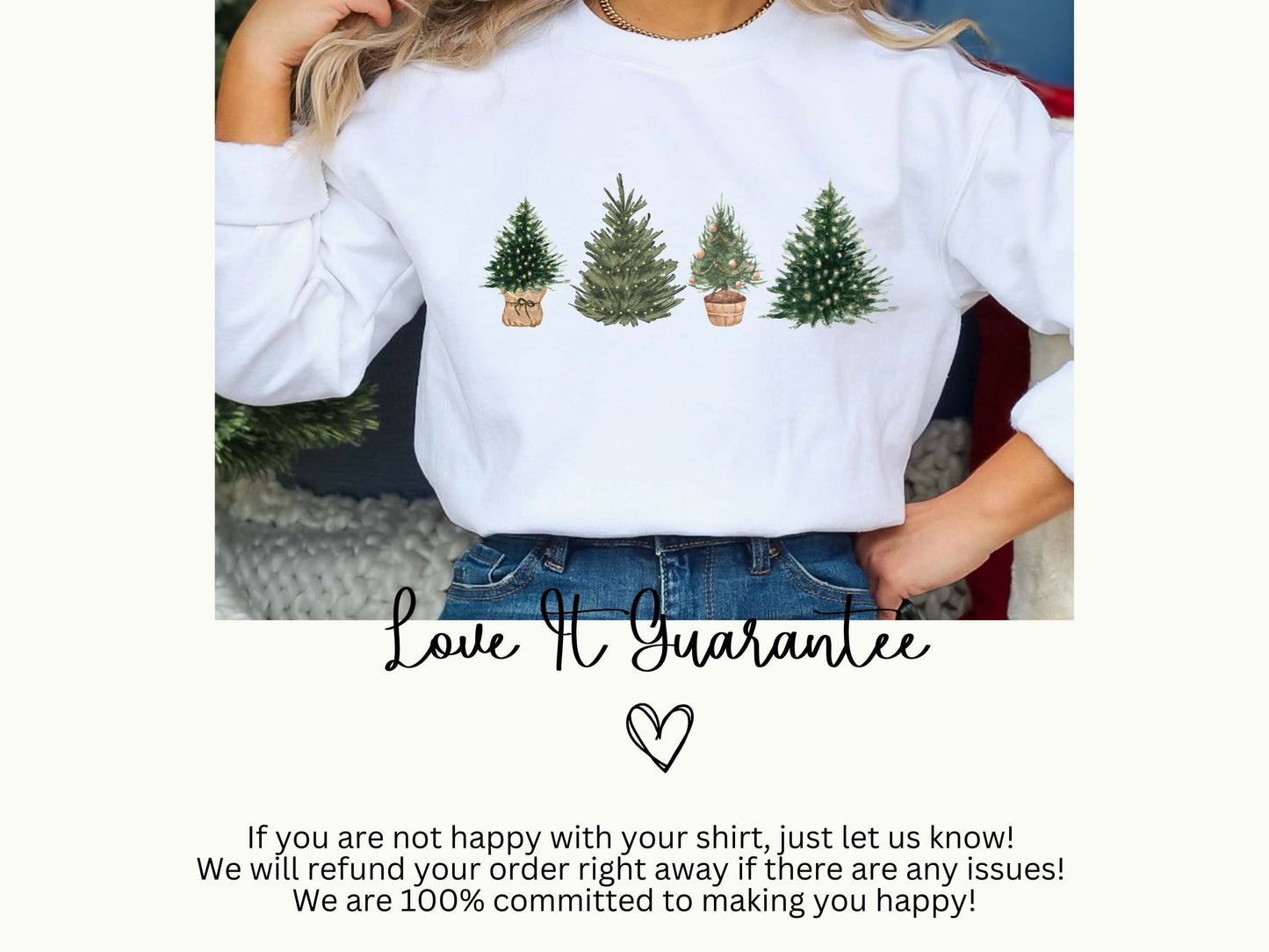 Christmas Sweatshirt, Christmas Shirts for Women, Christmas Crewneck, Christmas Winter Sweater, Tree Picking Sweatshirt, Christmas Pull over