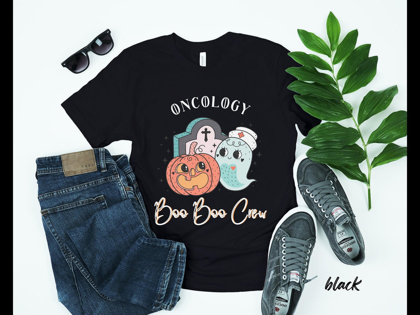 Oncology Nurse Halloween Shirt, Halloween Oncology Nurse Shirt, Boo Boo Crew Oncology Shirt, Groovy Oncology Nurse Halloween Sweatshirt