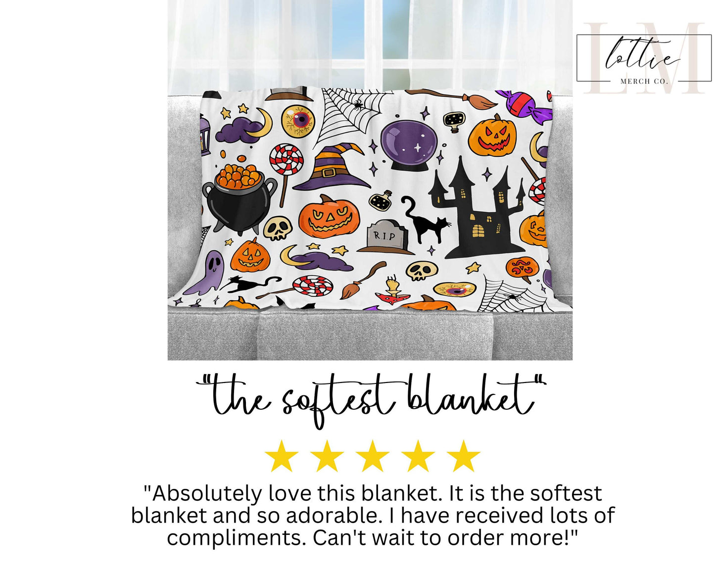 Halloween Blanket, Pumpkin Halloween Ghost Blanket For Fall Decor, Halloween Baby Blanket, Autumn Blanket, Halloween Movie Watching Blanket