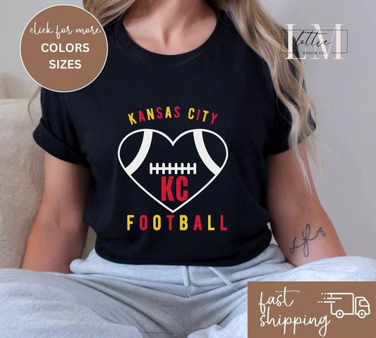 Kansas City Football T-shirt