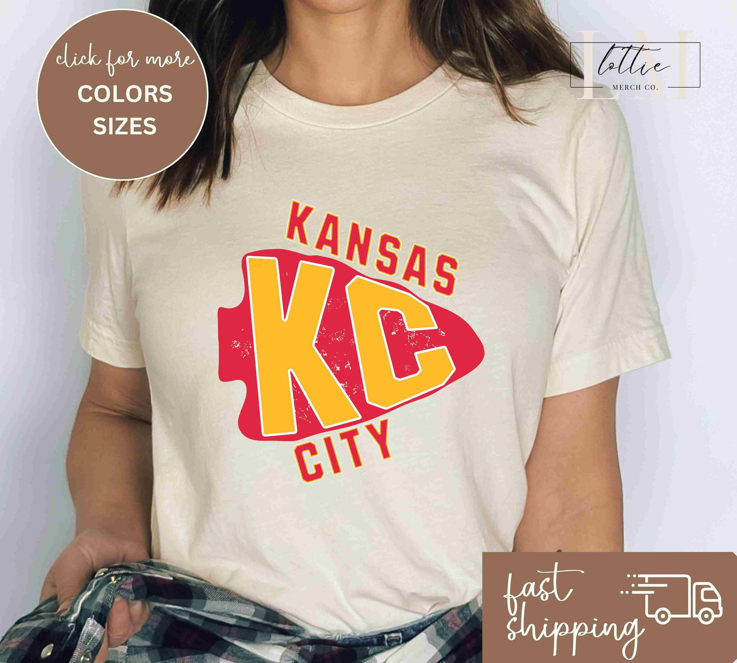 Vintage Kansas City Arrowhead Football Sweatshirt