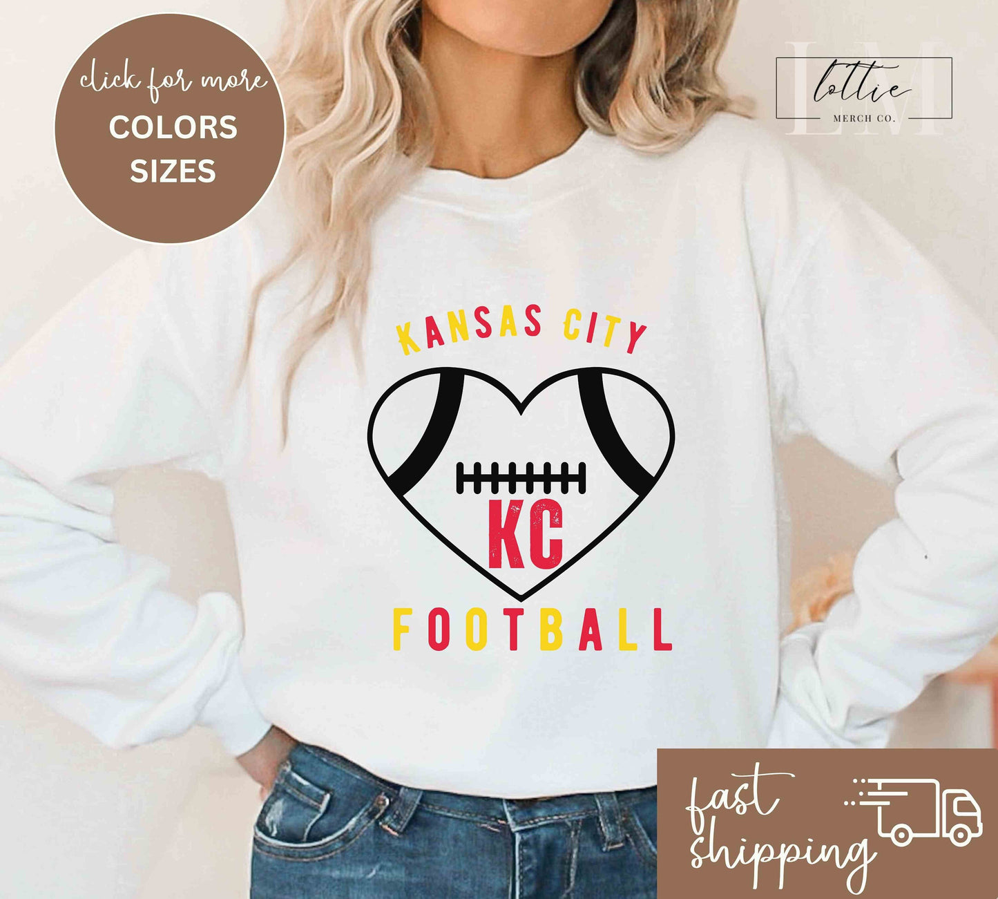 Kansas City Football T-shirt