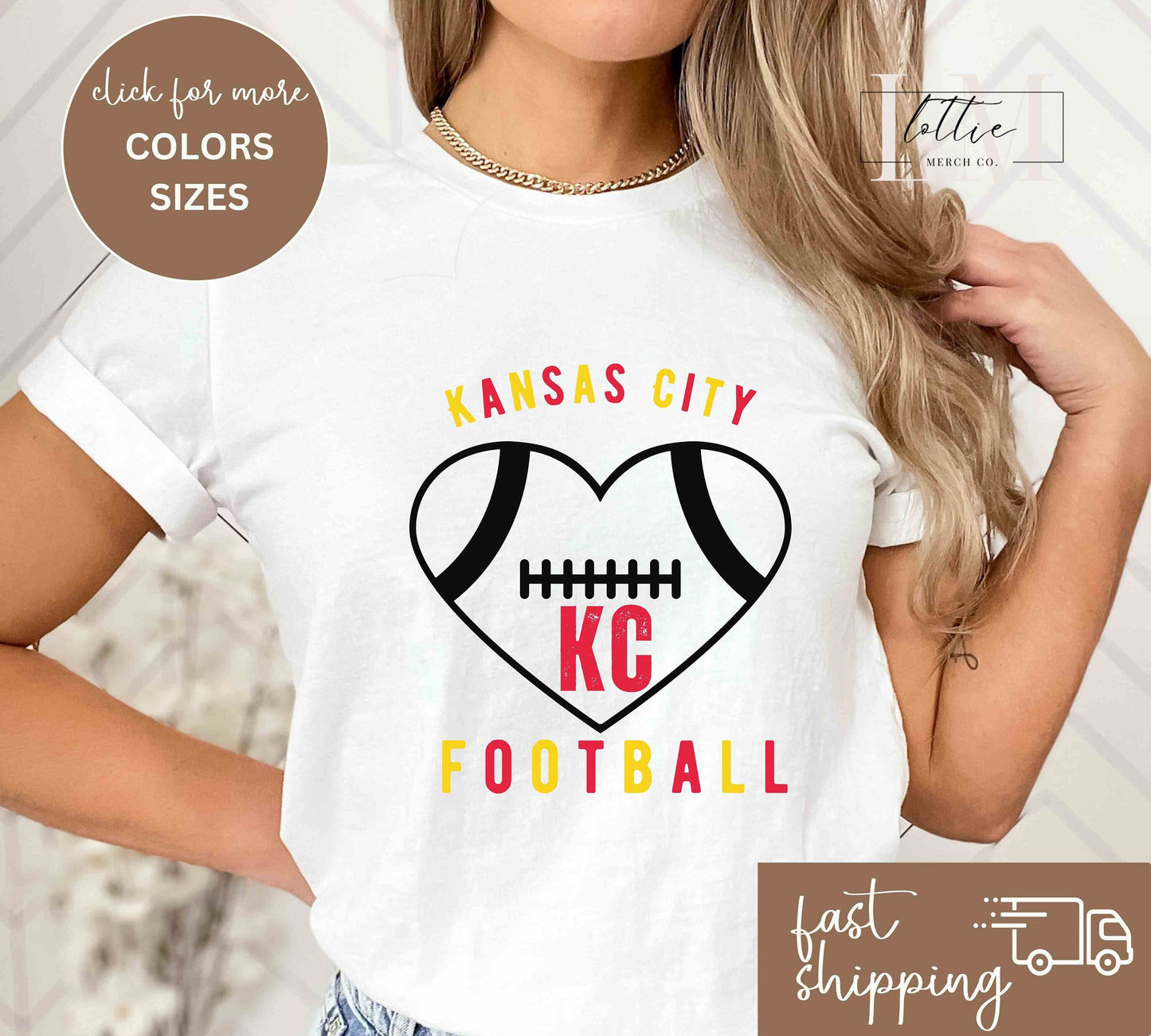 Kansas City Football T-shirt
