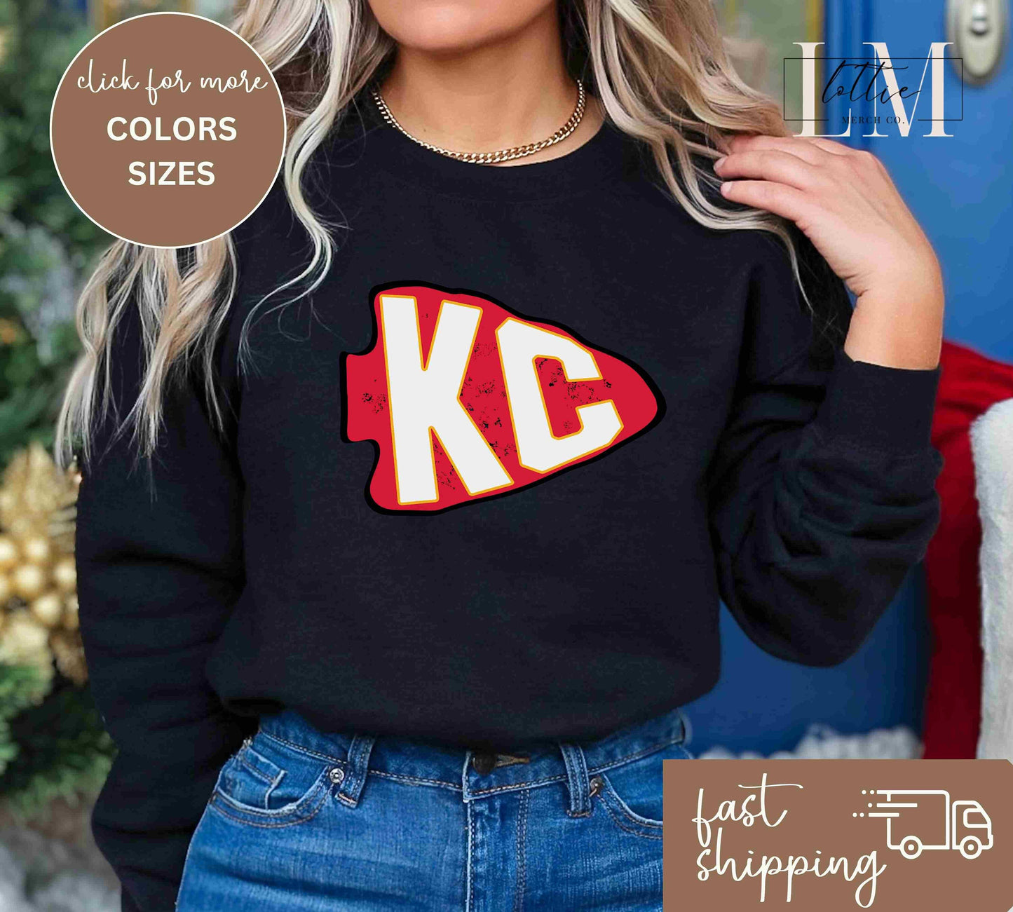 Youth Vintage Kansas City Arrowhead Sweatshirt or T-shirt