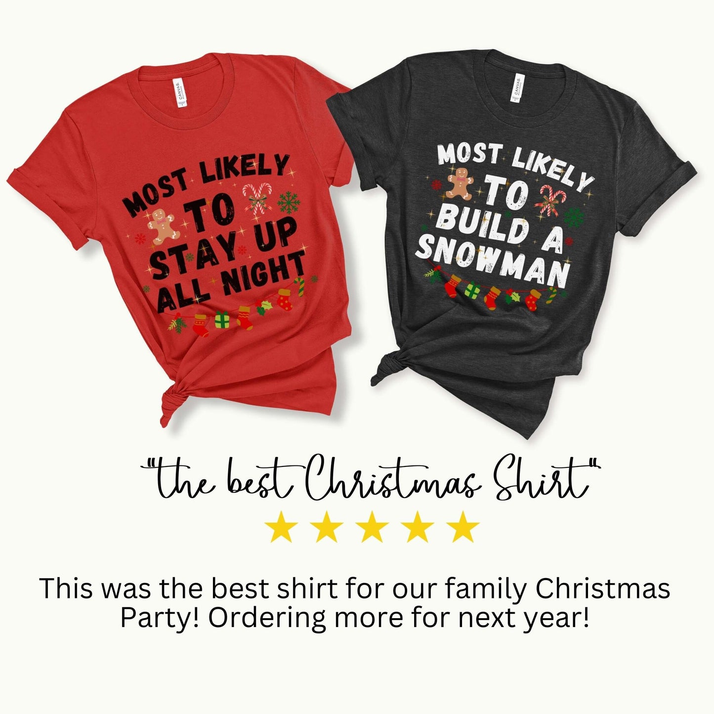 Most Likely to Christmas Shirt, Christmas Sweatshirt, Custom Christmas, Christmas Family Shirt Funny, Christmas Shirt, Most Likely To Shirt